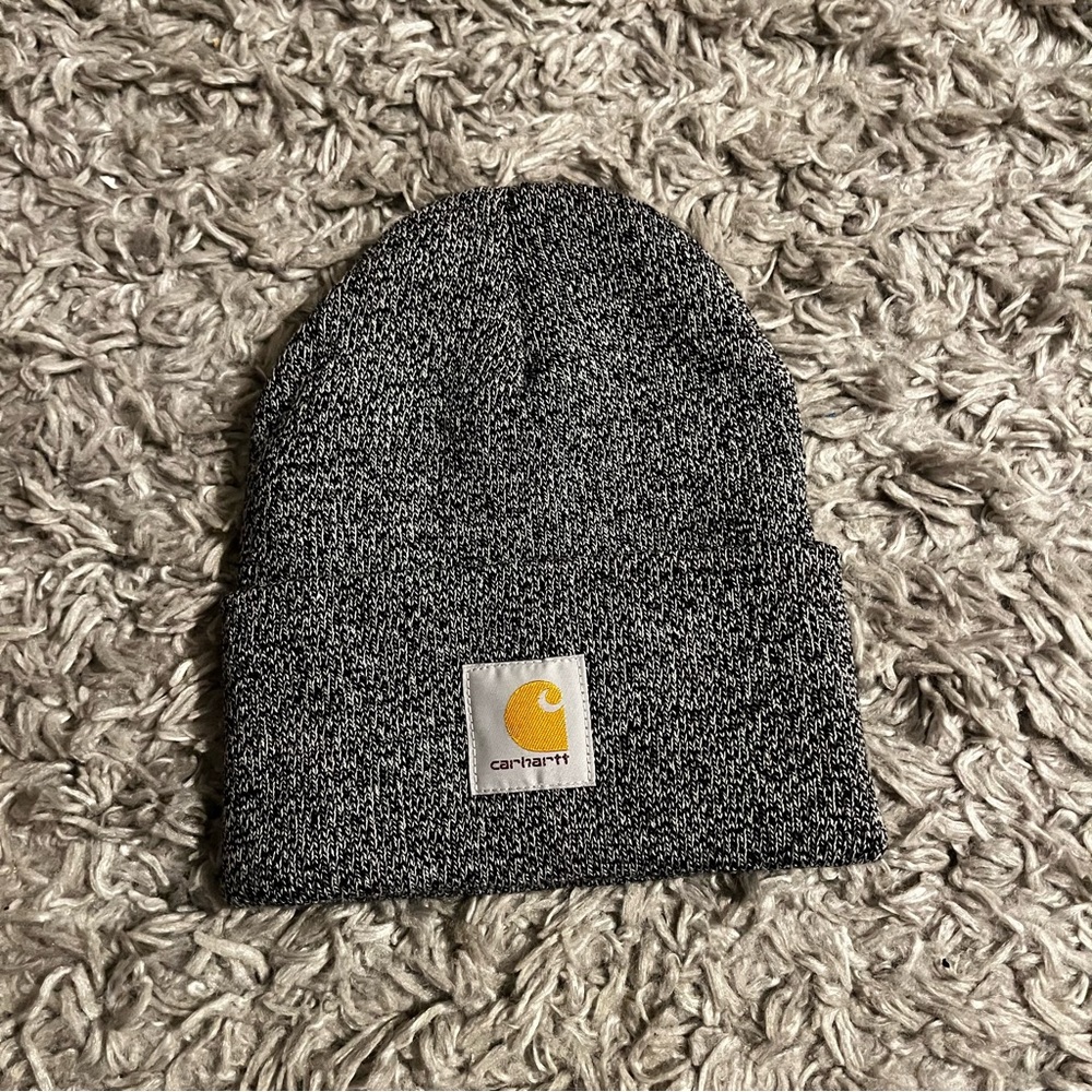 Grey Carhartt winter hat